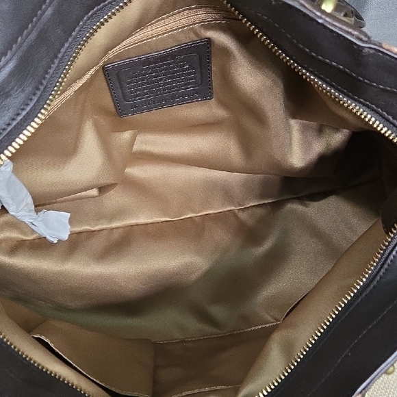 *SALE PRICE NWT Coach Brown Leopard Print Shoulder Bag - Picture 11 of 16